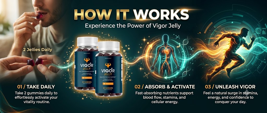 How VigorJelly works diagram